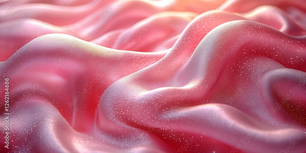 Hyper-realistic Close-up of Luminous Pastel Pink Silk Fabric
Hyper-realistic Close-up of Luminous Pastel Pink Silk Fabric