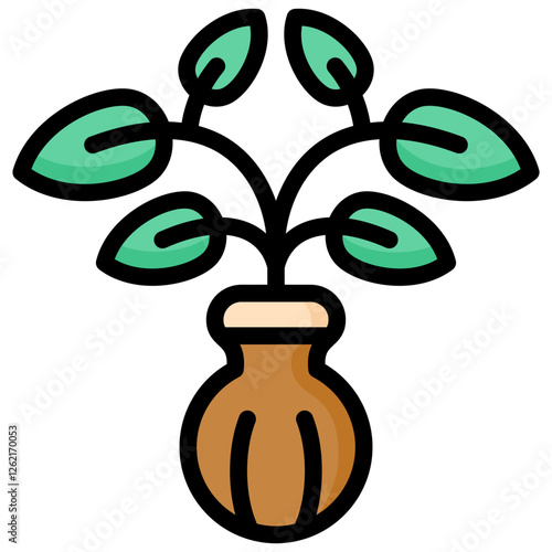 reforestation plant icon