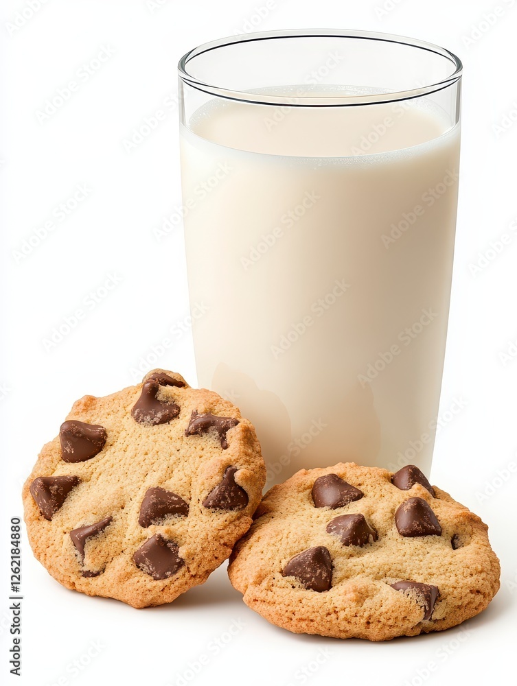 Chocolate Chip Cookies And Milk Chocolate Chip Cookies And Milk
