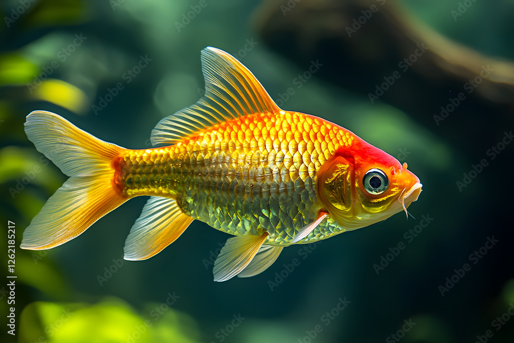 Golden Koi Carp - a Symbol of Good Fortune and Luck Golden Koi Carp - a Symbol of Good Fortune and Luck
