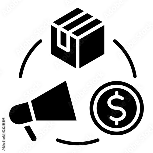 Marketing Mix Icon