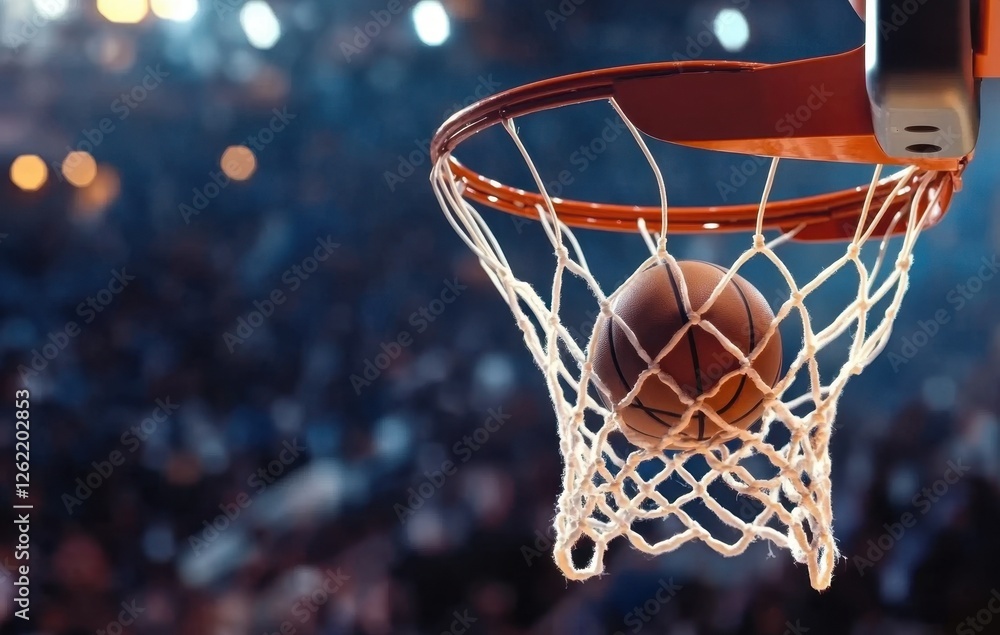 Basketball Shot - A Thrilling Moment in the Game Basketball Shot - A Thrilling Moment in the Game