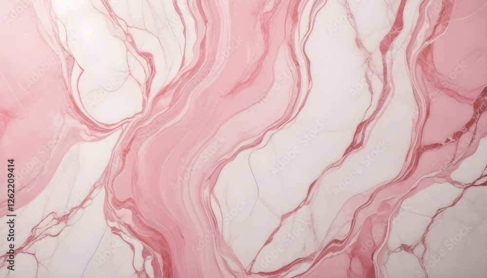 Sleek pink and white smooth marble texture, ideal for sophisticated designs Sleek pink and white smooth marble texture, ideal for sophisticated designs