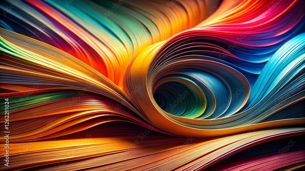Abstract Curvilinear Journal Page Layouts: Dynamic Design Concepts Abstract Curvilinear Journal Page Layouts: Dynamic Design Concepts