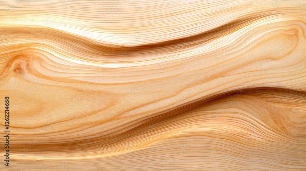 Abstract Wood Grain Showing Swirling Patterns Abstract Wood Grain Showing Swirling Patterns