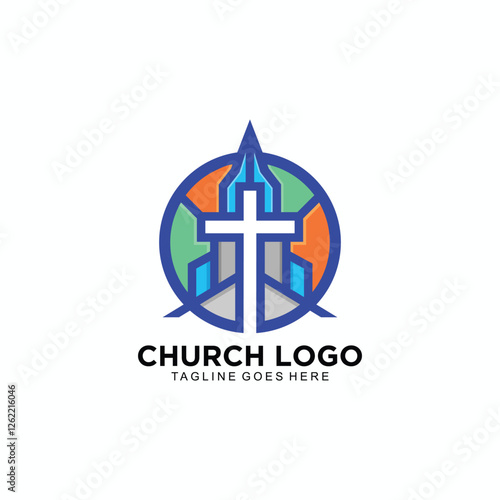 Church logo design for christian community