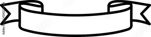  Line Ribbon Banner