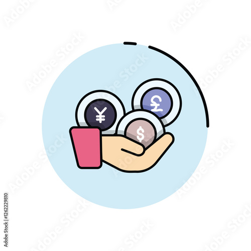 Mutual Funds vector icon