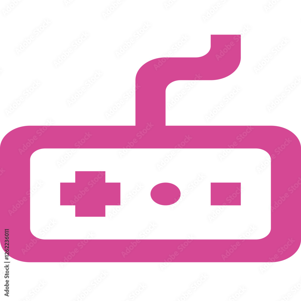 Game Controller Round icon logo design Game Controller Round icon logo design