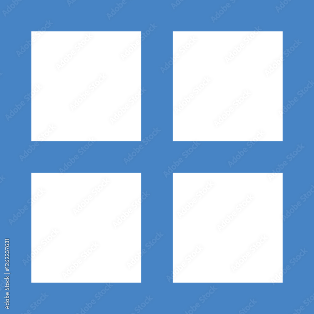 Grid icon logo design Grid icon logo design