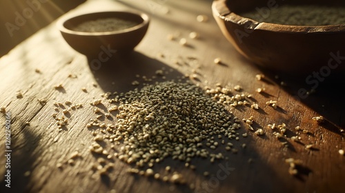 Hemp Seeds: Natural Wellness
 photo