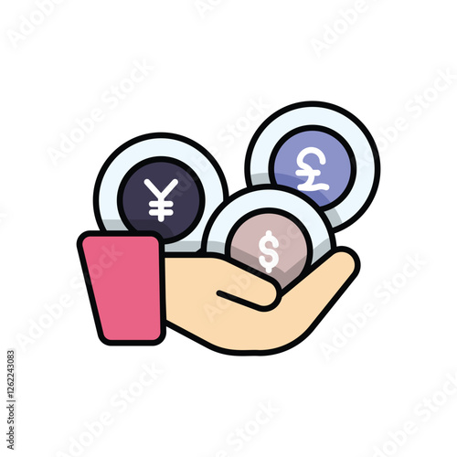 Mutual Funds vector icon