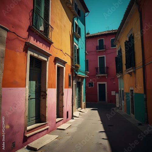 Narrow cobblestone streets wind through the ancient old towns of Venice, Tallinn, and a Spanish village, showcasing Europe's historic architecture