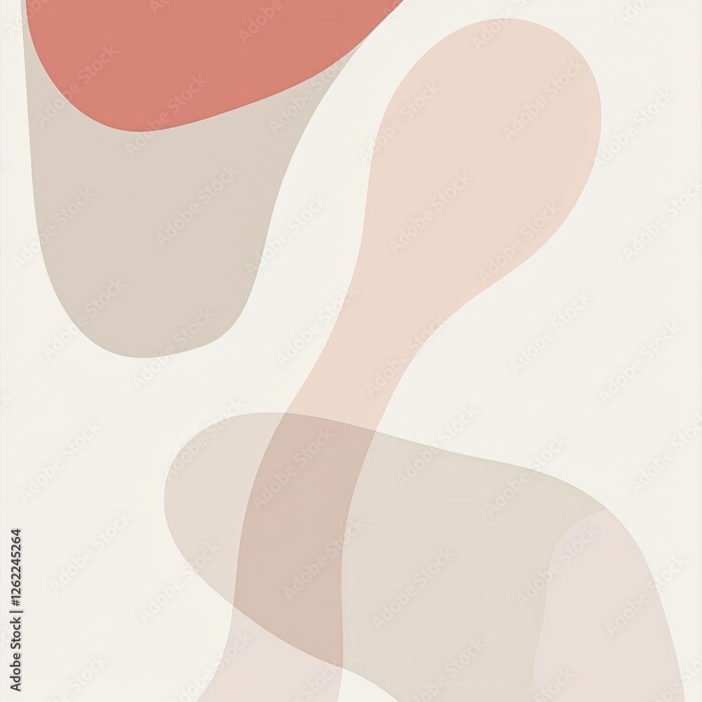 Minimal curve lines and shapes abstract background Minimal curve lines and shapes abstract background