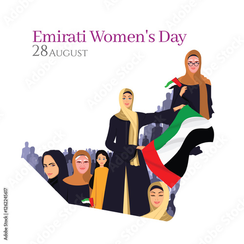 UAE Women's Day celebrates Emirati women, their leadership and progress in women's rights and woman empowerment, International Women's Day greetings United Arab Emirates National day founding day 