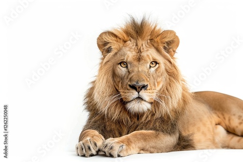 Lion with Cat Head: Unique Hybrid Art
 photo