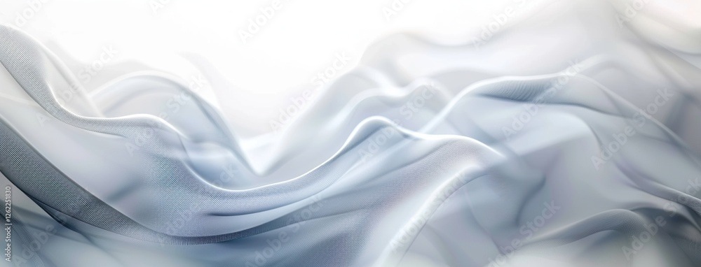 Naklejka premium Soft White Blur 