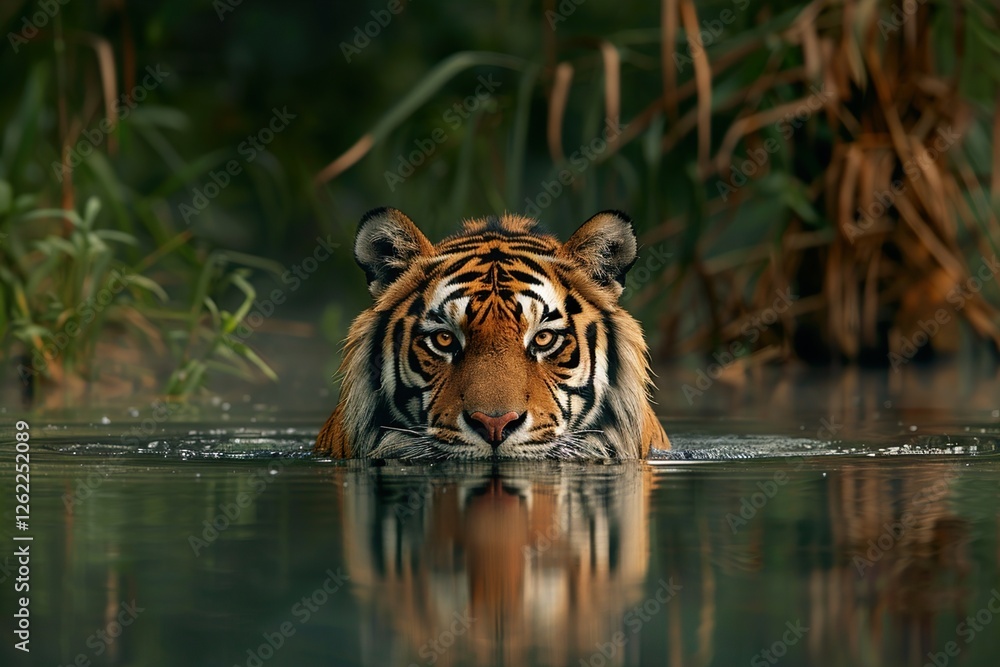 Tiger in Lake: Wildlife Photography
Tiger in Lake: Wildlife Photography
