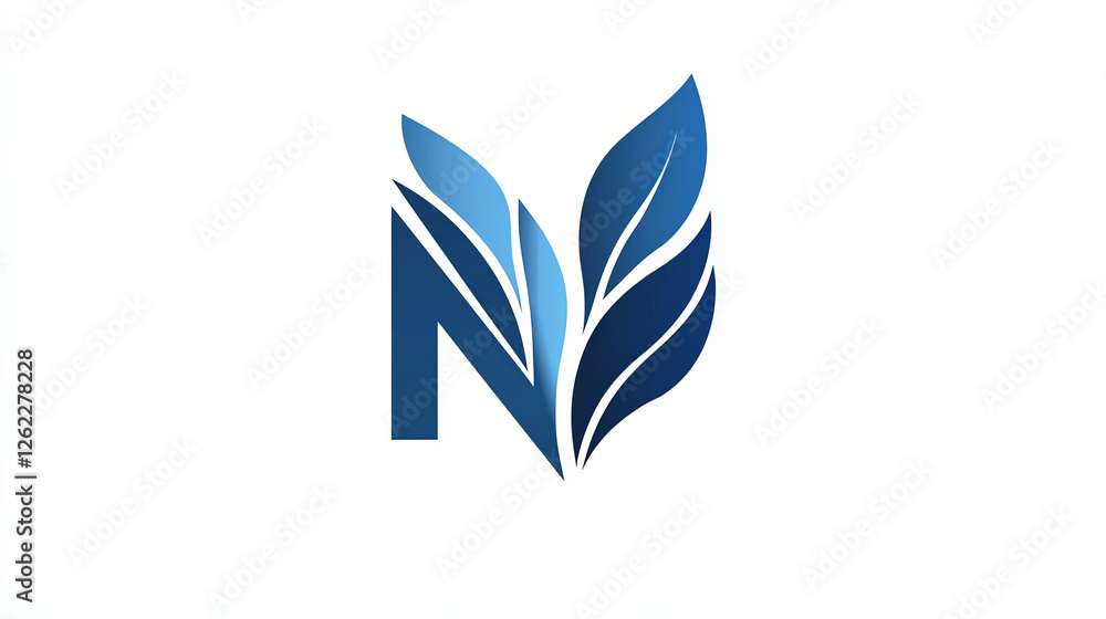 Letter N business identity vector icons. Nature, note or night club, network or navy, national newspaper news, nutrition industry and ecology or business company technology Letter N business identity vector icons. Nature, note or night club, network or navy, national newspaper news, nutrition industry and ecology or business company technology