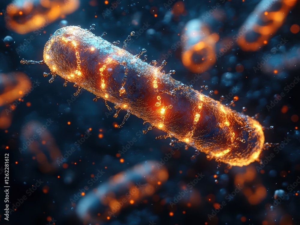 Glowing Bacterial Structures with Plasmids in Detail Glowing Bacterial Structures with Plasmids in Detail