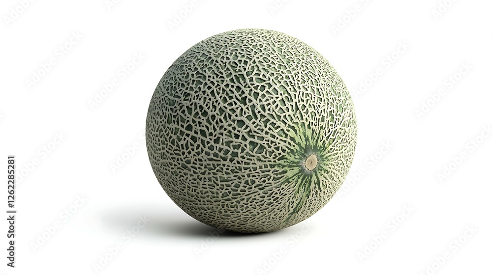 Melons isolated on white background. Clipping path included Melons isolated on white background. Clipping path included