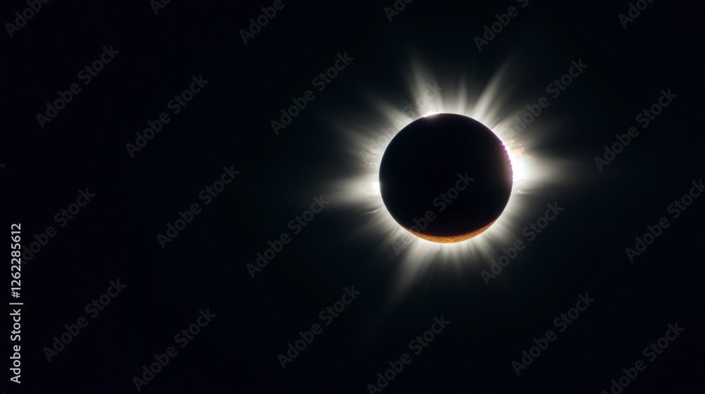 Total Solar Eclipse Sun Corona Celestial Event Space Photography Total Solar Eclipse Sun Corona Celestial Event Space Photography