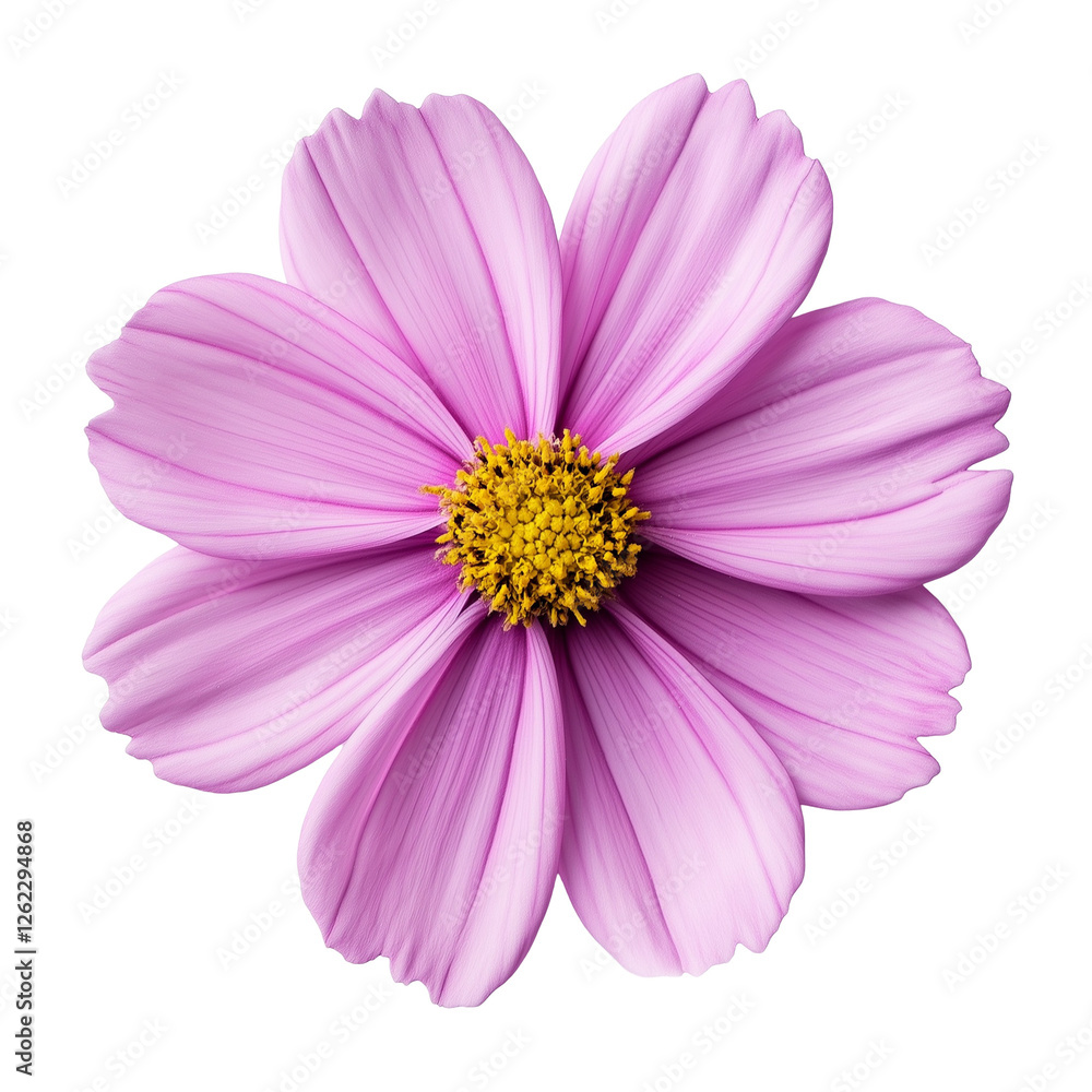 cosmos flower isolated on transparent white background, clipping path cosmos flower isolated on transparent white background, clipping path