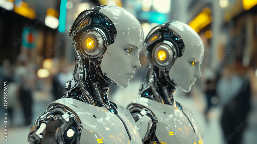Fototapeta premium AI, now the future, emerged from gaming. GPUs, driven by gaming demand, fueled AI’s rise. 