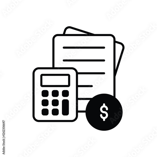 Budgeting vector icon