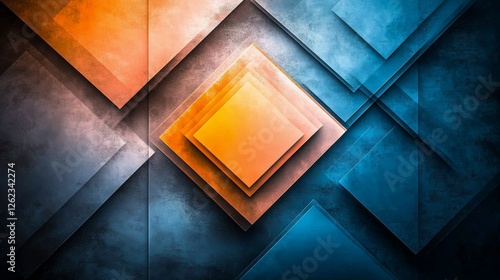 Vibrant geometric patterns with intersecting shapes in a colorful design for ...