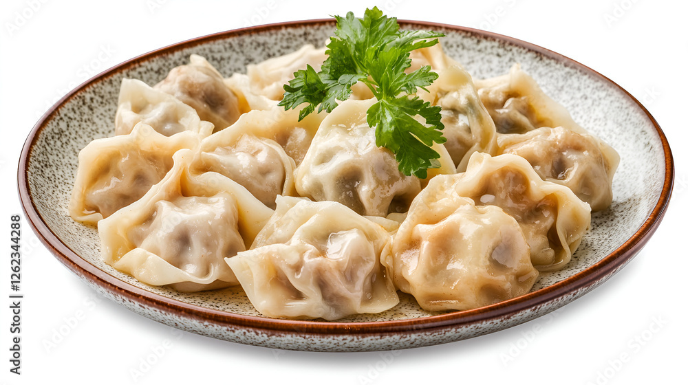 Korean Dumpling Fried Snack Still Life ai genrative Korean Dumpling Fried Snack Still Life ai genrative