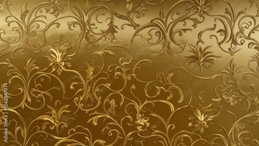 GOLD COLOR seamless pattern with leaves, pattern, wallpaper, seamless, vintage, floral, damask, texture, antique, design, vector, decoration, baroque, ornament, flower, illustration, old, art, victori GOLD COLOR seamless pattern with leaves, pattern, wallpaper, seamless, vintage, floral, damask, texture, antique, design, vector, decoration, baroque, ornament, flower, illustration, old, art, victori
