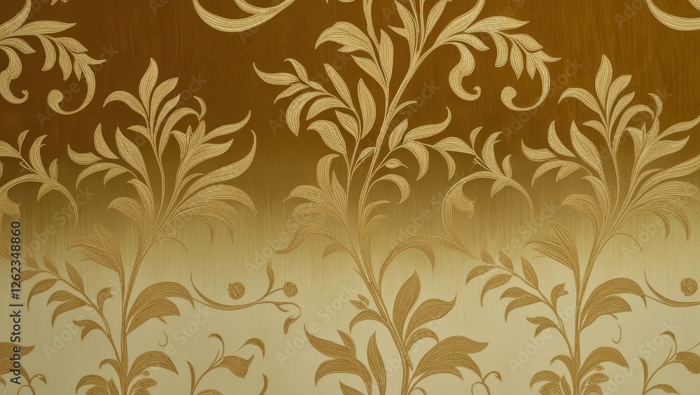 GOLD COLOR seamless pattern with leaves, pattern, wallpaper, seamless, vintage, floral, damask, texture, antique, design, vector, decoration, baroque, ornament, flower, illustration, old, art, victori GOLD COLOR seamless pattern with leaves, pattern, wallpaper, seamless, vintage, floral, damask, texture, antique, design, vector, decoration, baroque, ornament, flower, illustration, old, art, victori