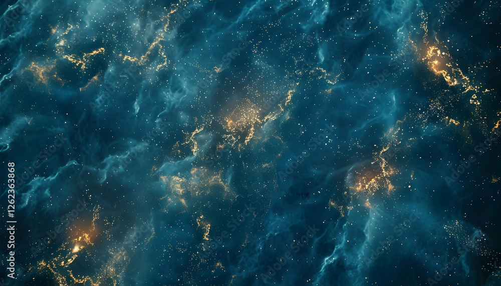 Obraz premium Cosmic Nebula Abstract Background