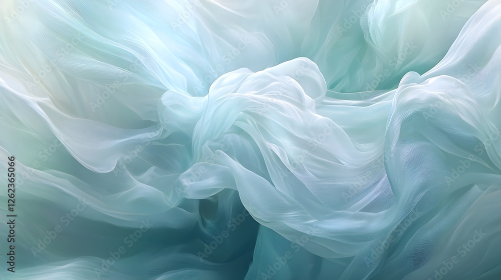 Soft Blue Tones with Gentle Ripples in Elegant Light Flowing Textures Soft Blue Tones with Gentle Ripples in Elegant Light Flowing Textures
