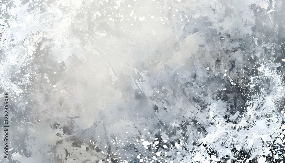 Abstract Gray and White Paint Texture Background Illustration Abstract Gray and White Paint Texture Background Illustration
