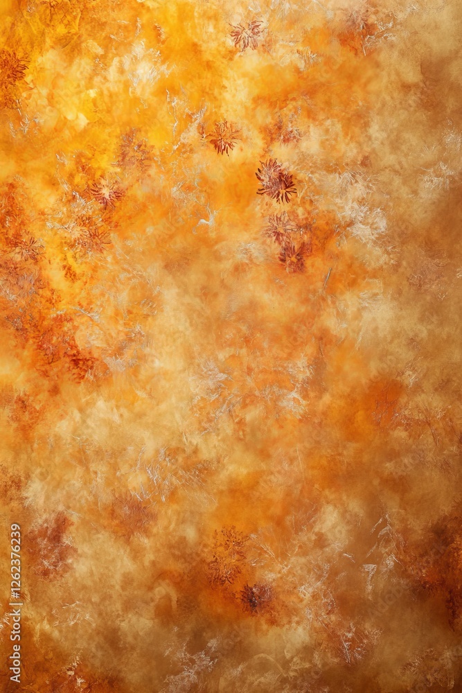 Abstract Texture of Melted Cheese, Food Background with Golden Yellow and Orange Colors Abstract Texture of Melted Cheese, Food Background with Golden Yellow and Orange Colors