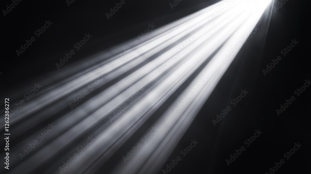 Light beams illuminating a dark space create a dramatic atmosphere in this striking visual Light beams illuminating a dark space create a dramatic atmosphere in this striking visual