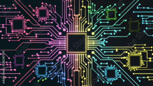 circuit board background