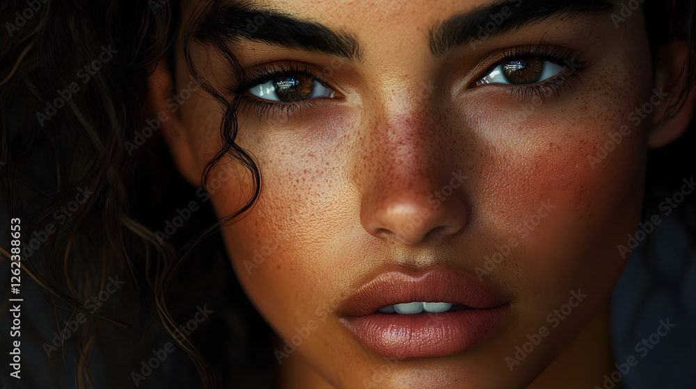 A portrait of a person with olive-toned skin, dark eyes, and straight black hair, reflecting Mediterranean and Middle Eastern heritage. A portrait of a person with olive-toned skin, dark eyes, and straight black hair, reflecting Mediterranean and Middle Eastern heritage.