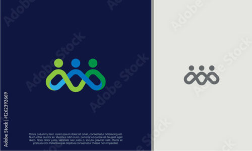 Global Community Logo Icon Elements Template. Community human Logo template vector. Community health care. Abstract Community logo	