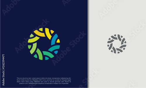 Global Community Logo Icon Elements Template. Community human Logo template vector. Community health care. Abstract Community logo	