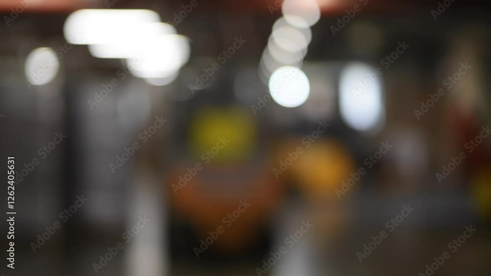 Out-of-Focus Perspective of a Modern Distribution Facility Out-of-Focus Perspective of a Modern Distribution Facility