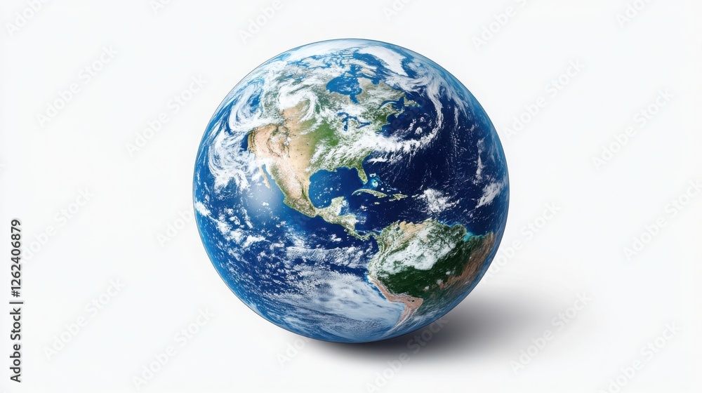 A stunning digital art representation of Earth from space, surrounded by a glowing atmosphere and swirling blue clouds. A stunning digital art representation of Earth from space, surrounded by a glowing atmosphere and swirling blue clouds.