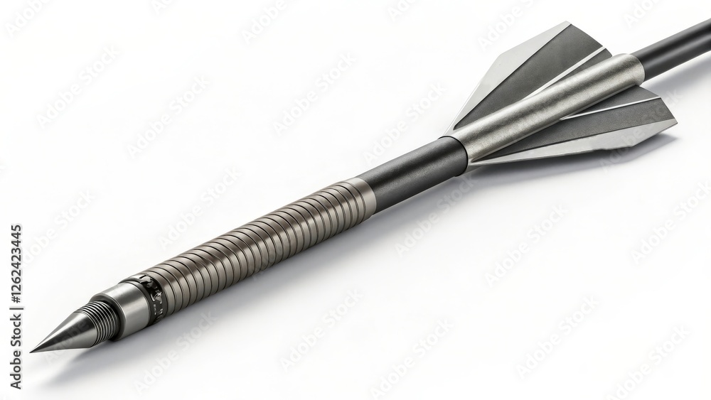 Titanium Arrow on a white background Titanium Arrow on a white background
