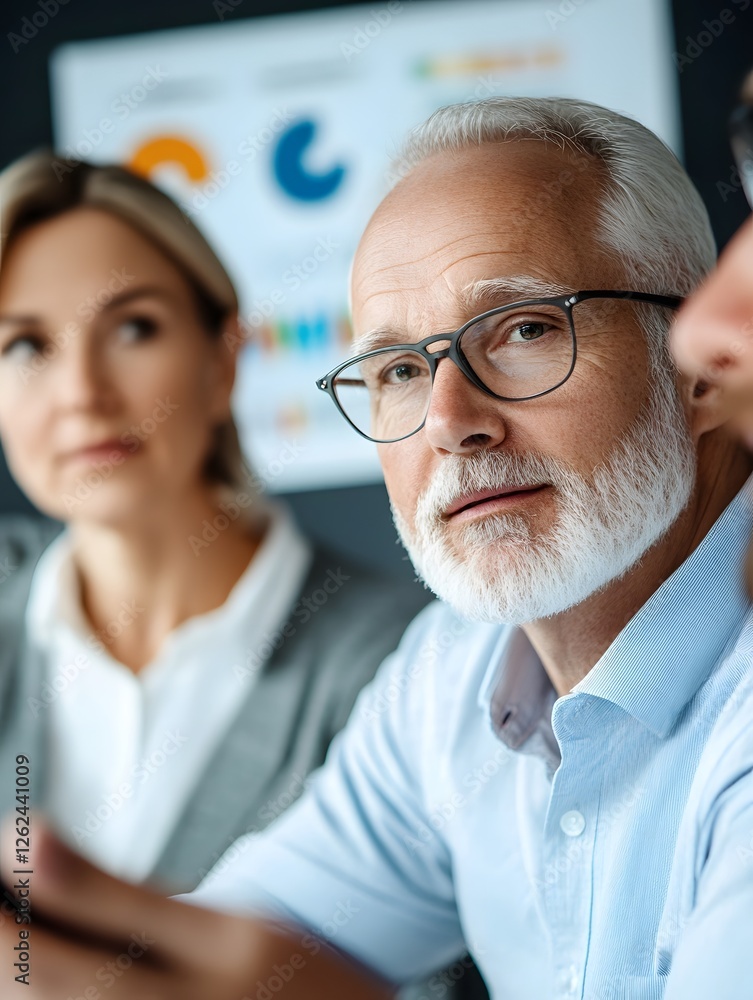 Financial Advisor Discussing Retirement Plans and Investment Options with Couple Financial Advisor Discussing Retirement Plans and Investment Options with Couple