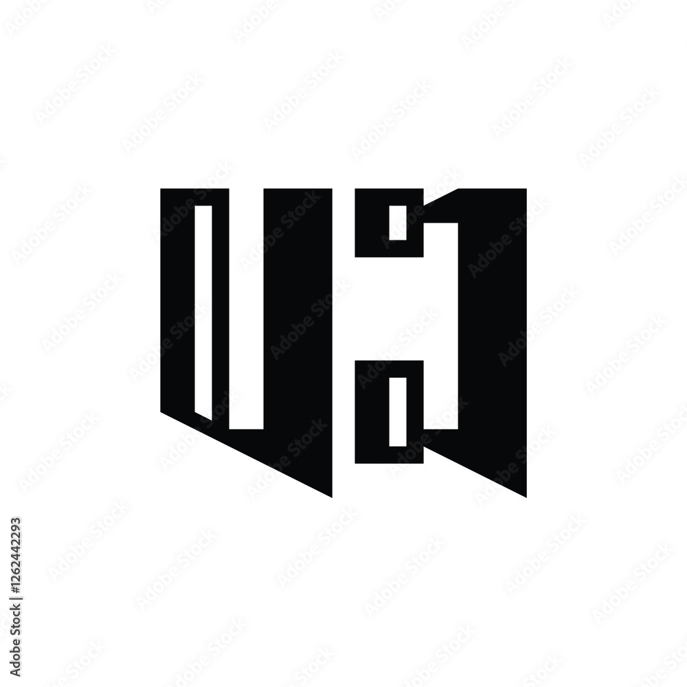VJ monogram logo design letter text name symbol monochrome logotype alphabet character simple logo VJ monogram logo design letter text name symbol monochrome logotype alphabet character simple logo