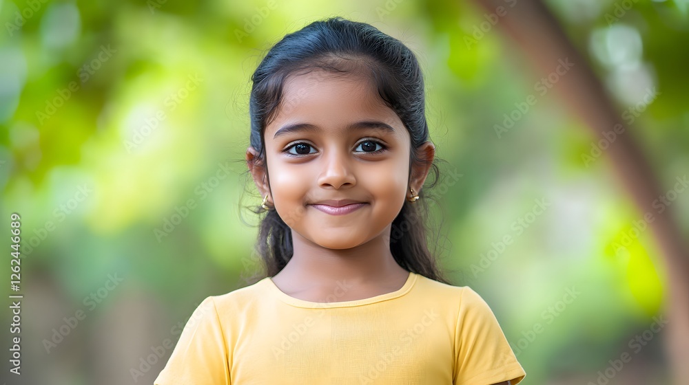 A child stands in a serene forest, embodying innocence and connection with nature A child stands in a serene forest, embodying innocence and connection with nature