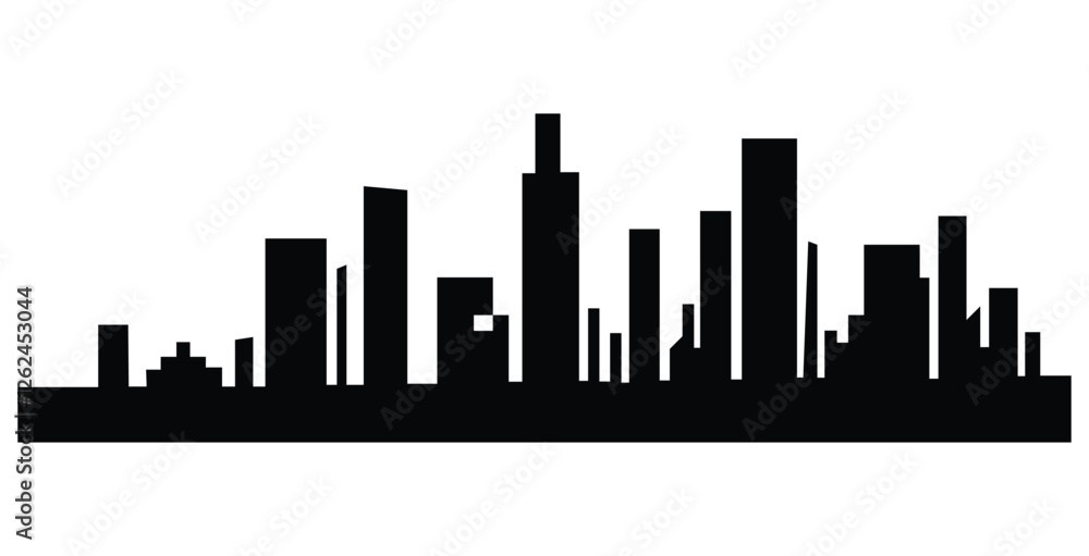 City Skyline Silhouette Vector illustration
City Skyline Silhouette Vector illustration