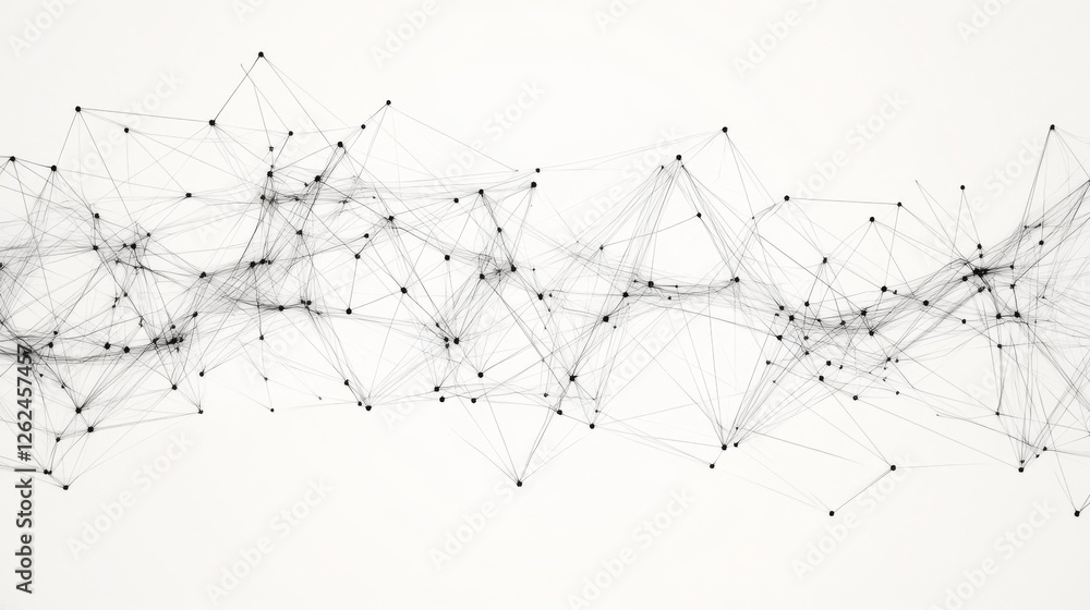 Abstract network connection, digital data flow, white background, technology concept (3) Abstract network connection, digital data flow, white background, technology concept (3)